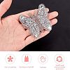 Fingerinspire Butterfly Rhinestone Patches DIY-FG0001-36-3