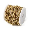 Brass Glass Rhombus Link Chains CHC-R001-05G-06-2