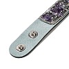 Faux Suede Snap Cord Bracelet LS-BJEW-F428-10-3
