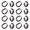 10 Pairs 304 Stainless Steel Hoop Earrings EJEW-UN0001-73-1