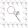 CHGCRAFT DIY Angel Pearl Keychain DIY-CA0002-73-1