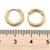 Ion Plating(IP) 304 Stainless Steel Hoop Earrings EJEW-P177-G-06-4