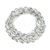 Electroplate Glass Beads Strands EGLA-B005-01A-FR06-2