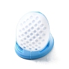 Silicone & Plastic Thimble Finger Guard for DIY Sewing and Cross-Stitching TOOL-C012-27B-02-1
