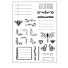 Label & Directory & Note Silicone Stamps PW-WG3D3B3-01-1