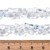 Transparent Glass Beads Strands GL-CBAAE04-01I-2