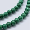 Natural Malachite Beads Strands G-F571-27AB1-6mm-4