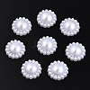 ABS Plastic Imitation Pearl Cabochons SACR-R861-12mm-Z9-1