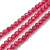 Cubic Zirconia Beads Strands G-G792-47-13C-1