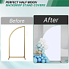 Cloth D-shaped Arch Backdrop Cover for Birthday Party Wedding Baby Shower Decorations DIY-WH20079-043A-5