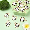 12Pcs 4 Styles Sports Alloy Enamel Pendants ENAM-YW0008-45-5