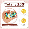 10G Opaque Acrylic Beads SACR-TADJ0001-03A-3