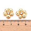 Brass Micro Pave Cubic Zirconia Pendants KK-N263-08G-3