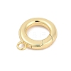 Brass Spring Gate Clasps KK-M311-25G-02-2