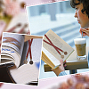 12Pcs Cowhide Leather Bookmarks AJEW-HY00012-5