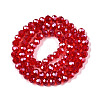 Electroplate Glass Beads Strands LS-EGLA-A044-T6mm-A01-3