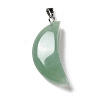 Natural Green Aventurine Pendants G-F714-03A-2