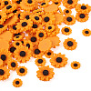 100Pcs 4 Style Resin Cabochons CRES-CD0001-01-3