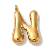 Ion Plating(IP) 304 Stainless Steel Pendants X-STAS-M017-08G-15-1