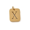 304 Stainless Steel Charms LS-STAS-R001-01G-X-1