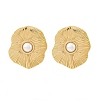 304 Stainless Steel Stud Earrings EJEW-B108-10G-4