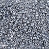 DIY Craft Beads 6/0 Ceylon Round Glass Seed Beads X-SEED-A011-4mm-149-2