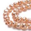 Natural Cultured Freshwater Pearl Beads Strands PEAR-L033-45C-2