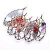 Natural & Synthetic Mixed Stone Big Pendants G-F341-B-1