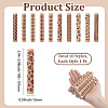 10Pcs 10 Styles Wood Rolling Pin AJEW-GF0014-29-2