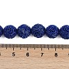 Synthetic Coral Carved Beads Strands CORA-M001-17-4