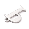 Tarnish Resistant 304 Stainless Steel Charms STAS-H112-P-P-3