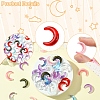 20Pcs Gradient Color Handmade Lampwork Beads LAMP-FS0001-17-3