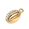 304 Stainless Steel Rhinestone Pendants SA-CBAAE04-05B-G-2