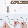 DIY Stainless Steel Pendant Necklaces Making Kits DIY-CN0003-75RC-6