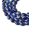 Natural Lapis Lazuli Beads Strands G-B159-A01-4