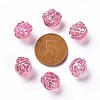 Transparent Acrylic Beads TACR-S154-33C-705-5
