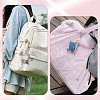 3Pcs Rectangle Nylon Mesh Zipper Wallets Pendant Decorations HJEW-TAC0106-8