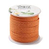 20M Polyester Braided Cord for Jewelry Making OCOR-G015-04A-19-2