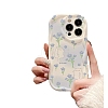 Tulip Cat Pattern TPU Plastic Mobile Phone Cover PW-WGD8F46-12-5