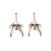 304 Stainless Steel Stud Earring Findings STAS-B091-02A-08P-1