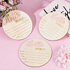 Wooden Baby Photo Props WOOD-WH0002-56A-4