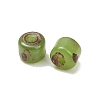 Picasso Glass Cylinder Seed Beads GLAA-C044-01B-2