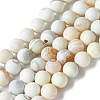 Natural Fire Crackle Agate Beads Strands G-G190-A02-01-2