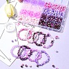 DIY Round Acrylic Beads Bracelets Jewelry Making Kits DIY-FS0007-40-8