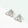 Non-Tarnish 304 Stainless Steel Stud Earrings EJEW-P235-01P-4