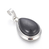 Natural Agate Pendants G-L512-C28-2