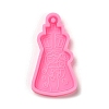 Mother's Day Mother Hug Baby Silicone Pendant Molds LS-AJEW-M221-03B-2