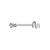 316L Surgical Stainless Steel Nipple Rings WGD1062-05-1