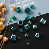 Electroplate Glass Beads Strands EGLA-TA0001-03B-5