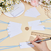 50Pcs Blank Rectangle White Paper Gift Tags CDIS-CN0001-03C-3